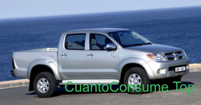 Consumo del Toyota Hilux SRV 3.0 Turbo 4x4 CD 2006