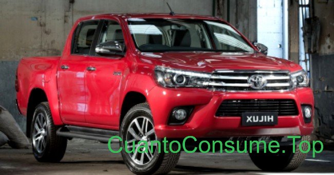 Consumo del Toyota Hilux SRX 2.8 Turbo 4x4 AT CD 2016