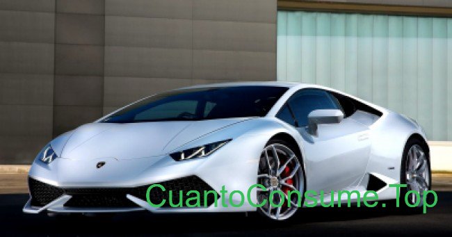 Consumo del Lamborghini Huracan LP 610-4 5.2 V10 2017