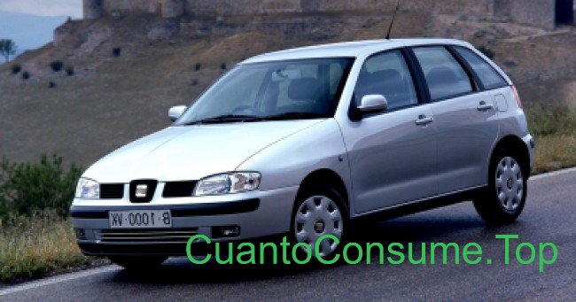 Consumo del Seat Ibiza 1.6 2000