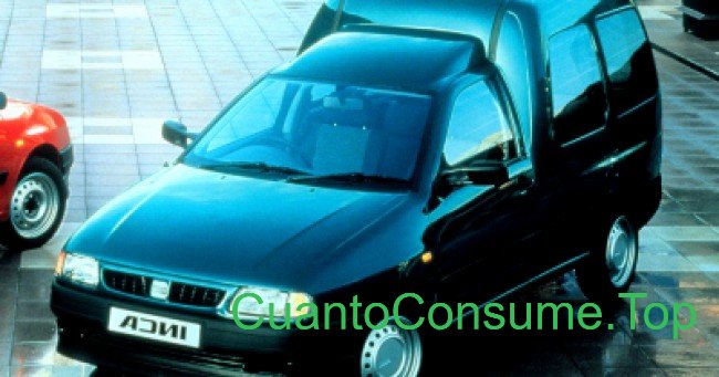 Consumo del Seat Inca 1.6 2000