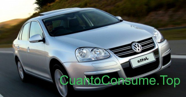 Consumo del Volkswagen Jetta 2.5 Tiptronic 2007