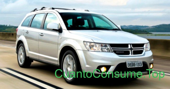 Consumo del Dodge Journey SXT 3.6 V6 2012