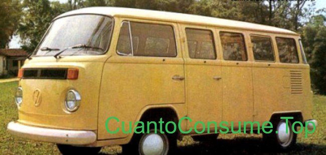 Consumo del Volkswagen Kombi Standard 1.6 1976