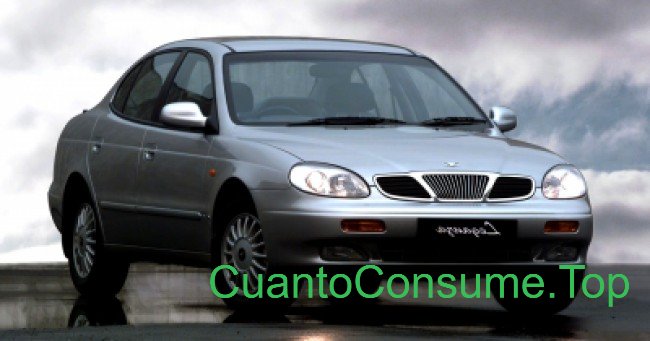 Consumo del Daewoo Leganza CDX 2.0 1998