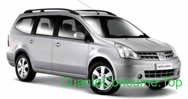Consumo del Nissan Livina Grand S 1.8 2014