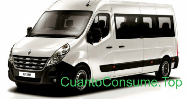 Consumo del Renault Master Minibus 2.3 2016