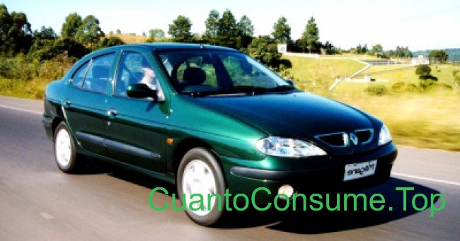 Consumo del Renault Megane RT 1.6 2001