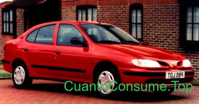 Consumo del Renault Megane RXE 2.0 8V 1999