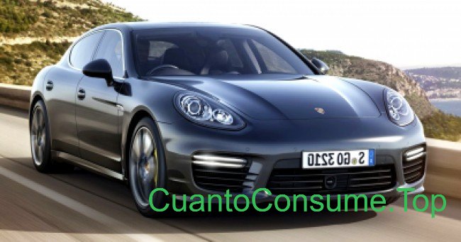Consumo del Porsche Panamera Turbo S 4.8 V8 2016
