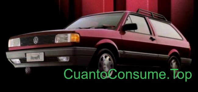 Consumo del Volkswagen Parati GLS 1.8 1995
