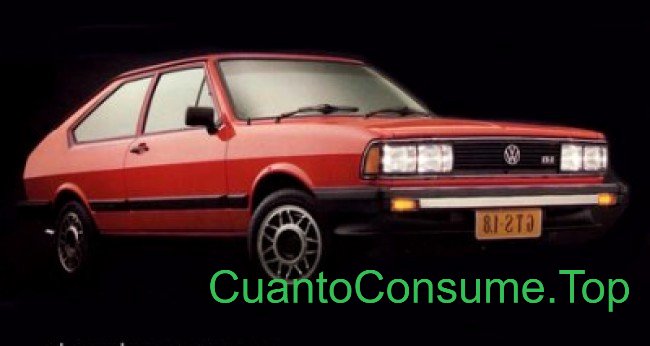 Consumo del Volkswagen Passat GTS Pointer 1.8 1984