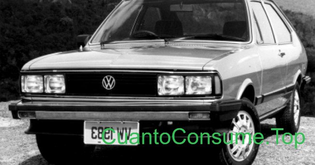 Consumo del Volkswagen Passat LS 1.6 1985