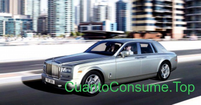Consumo del Rolls-Royce Phantom 6.7 V12 2013