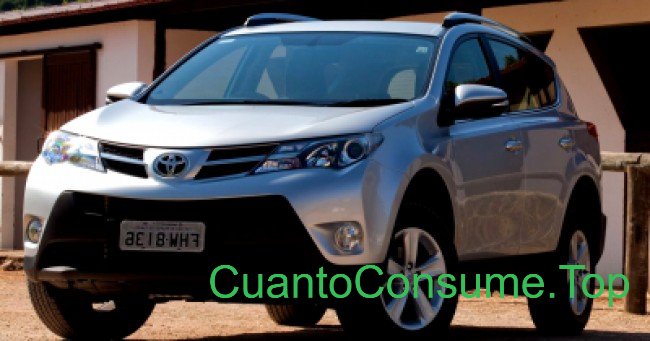 Consumo del Toyota RAV4 2.0 4x4 2013