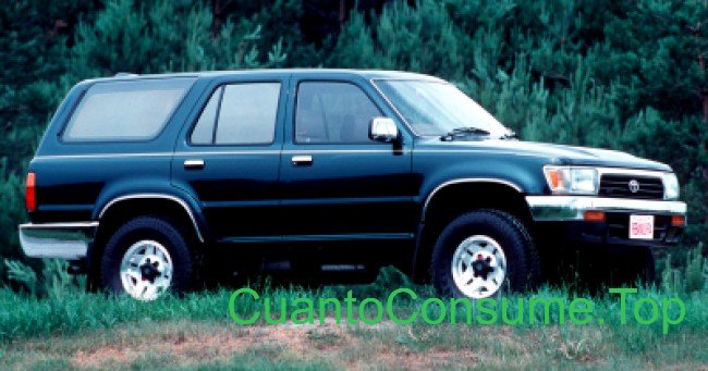 Consumo del Toyota SW4 3.0 V6 1994