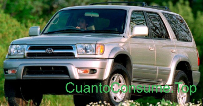 Consumo del Toyota SW4 3.4 V6 1997