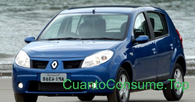 Consumo del Renault Sandero Expression 1.6 8V 2008
