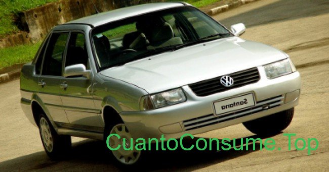 Consumo del Volkswagen Santana 1.8 Mi 1998