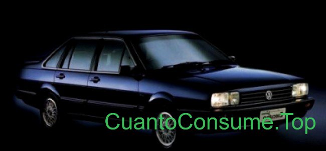 Consumo del Volkswagen Santana Executivo 2.0 1990