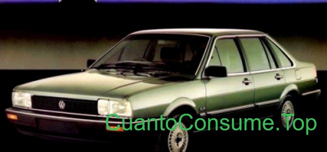 Consumo del Volkswagen Santana GLS 2.0 1989