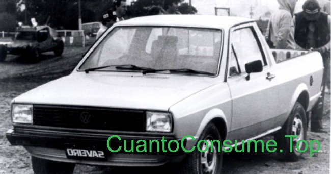Consumo del Volkswagen Saveiro 1.6 1982