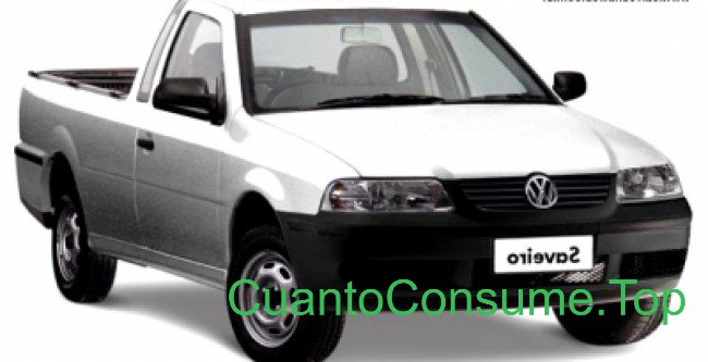 Consumo del Volkswagen Saveiro City 1.6 2004