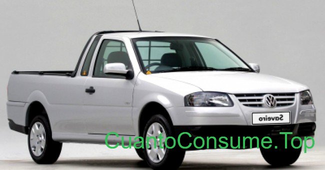 Consumo del Volkswagen Saveiro City 1.6 2007
