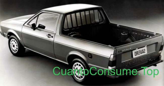 Consumo del Volkswagen Saveiro LS 1.6 1986