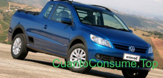 Consumo del Volkswagen Saveiro Trend 1.6 CE 2010