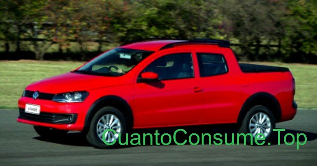 Consumo del Volkswagen Saveiro Trendline 1.6 CD 2015