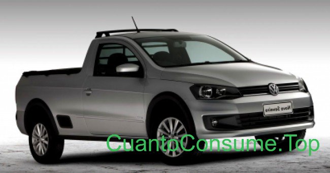 Consumo del Volkswagen Saveiro Trendline 1.6 CS 2016