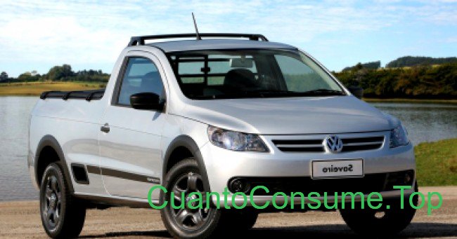 Consumo del Volkswagen Saveiro Trooper 1.6 2012