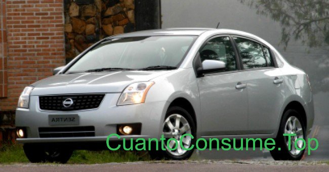 Consumo del Nissan Sentra 2.0 2008