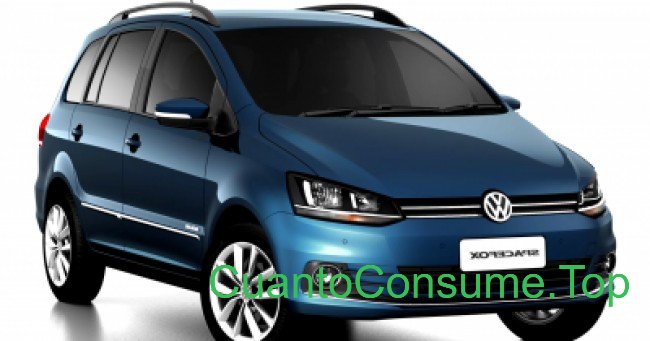 Consumo del Volkswagen SpaceFox Highline 1.6 16V I-Motion 2017