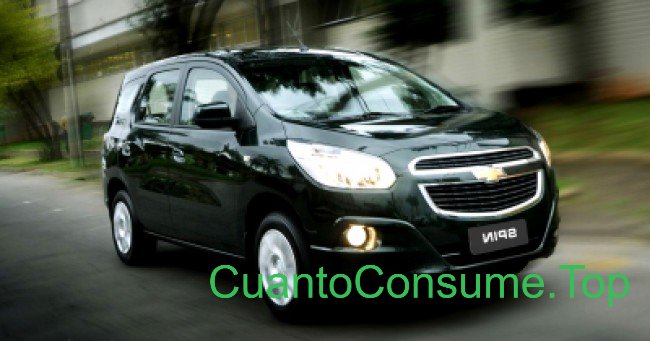 Consumo del Chevrolet Spin LT 1.8 AT 2015