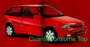 Consumo del Suzuki Swift GTi 1.3 1992