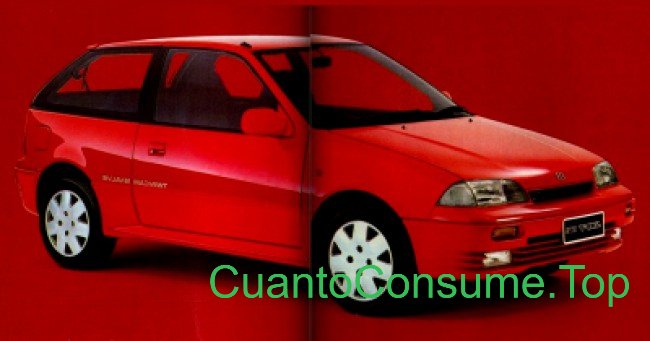 Consumo del Suzuki Swift GTi 1.3 1992
