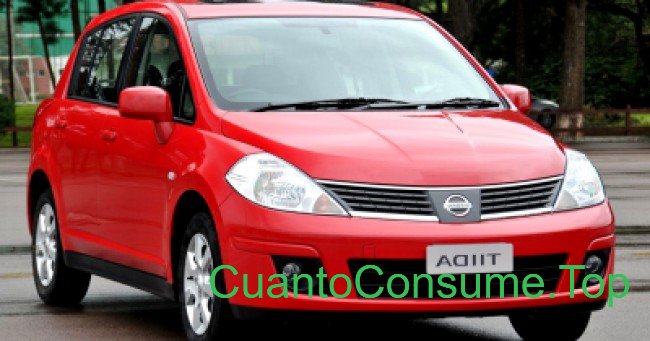 Consumo del Nissan Tiida SL 1.8 AT 2008