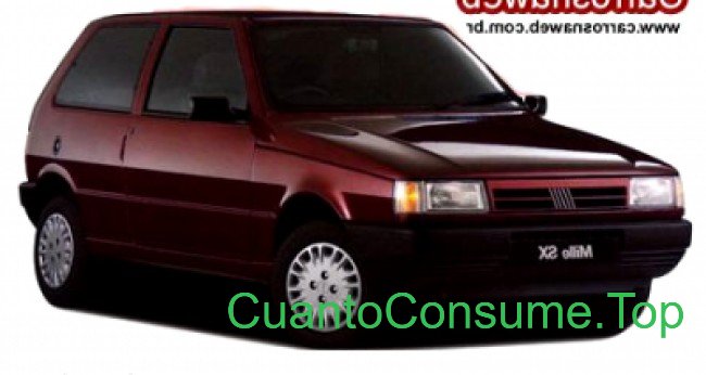 Consumo del Fiat Uno Mille SX Young 1.0 1998