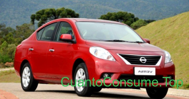Consumo del Nissan Versa S 1.6 2012
