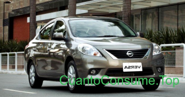Consumo del Nissan Versa SL 1.6 2014
